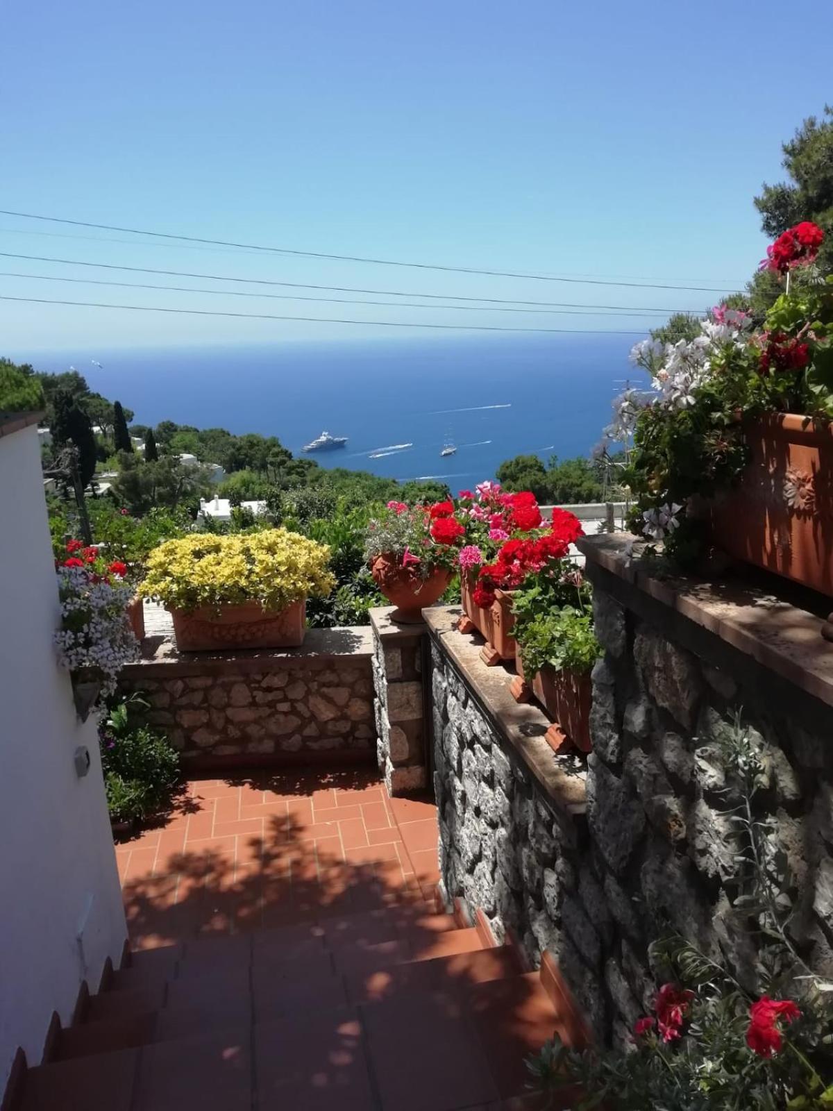 Marvelous Sea View Villa Capri Buitenkant foto