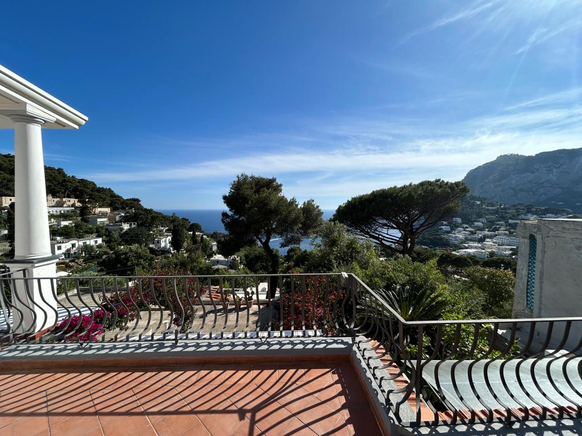 Marvelous Sea View Villa Capri Buitenkant foto